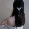 Fairy Tale Jewelry Diamond Examine's Dazzling Flashing Princess Jewelry Hair Grabbing Fairy Girl Girl Heart (wing Hairpin) Small view 4