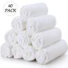 Shimeyao 40 Pack Bleach Proof Towels Microfiber Absorbent Resistant Hair Hand Towels Bulk Quick Dry for Barber Gym Bath Spa Shaving (White,16 x 29 Inch) view 4