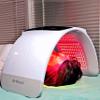 LED Light Skin Care Therapy Machine, Photon Facial Rejuvenation Device 7 Colors, LED-Face-Mask-Light-Therapy, Red Light Therapy for Face Folding Design Salon and Home Use, Gifts for Women, White view 1