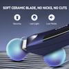 VINATO Electric Body Hair Trimmer - Manscape Ball Trimmer, Groin Hair Trimmer for Men, Waterproof Ball Shaver, USB Recharge Dock Replaceable Ceramic Blade, Male Hygiene Razor, 90 Mins Battery Life view 2