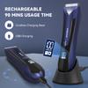 VINATO Electric Body Hair Trimmer - Manscape Ball Trimmer, Groin Hair Trimmer for Men, Waterproof Ball Shaver, USB Recharge Dock Replaceable Ceramic Blade, Male Hygiene Razor, 90 Mins Battery Life view 3