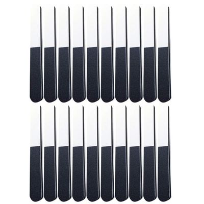 Beavorty 20pcs Nail Polish Strip Nail Files for Manicure Coarse to Fine Grit Buffing Tools for Professional and Home Use Compact for Travel and Storage