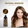 Onilyua Instant 500ml Chestnut Brown Hair Color Shampoo for Men & Women | Plant Formula, 3 in 1 Natural Hair Coloring Shampoo, Permanent Hair Dye 17.6 Fl Oz view 2