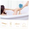 Beavorty Handle Bath Sponge Soft Bath Flower Shower for Gentle Exfoliation Color Ergonomic Design for Easy Use and Dead Skin Removal view 3