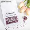 Beadsland 2880pcs Flat Back Crystal Rhinestones Round Gems for Nail Art and Craft Glue Fix, Fuchsia,SS8,2.3-2.5mm view 4
