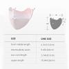 OHRAIN Blush Breathable Face Covering, Anti-UV UPF 50+ Reusable Mask, Eye Protection Sunscreen Washable Sports Face Cover for Women Orange view 2
