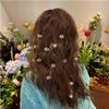 10 Pcs Mini Flower Hair Clips Clear Tiny Hair Claw Clips Small Hair Jaw Clamps Hair Barrettes Accessories for Party Wedding Daily view 4