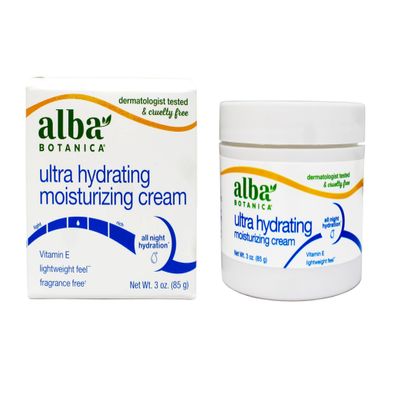 Alba Botanica Hawaiian Moisture Cream Smoothing Jasmine and Vitamin E - 3 oz