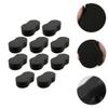 KALLORY 20pcs Hair Removal Neck Duster Sponge Brush for Hair Cutting Gentle Skin for Barbers and Stylists for Removing Unwanted from Neck and Face view 2