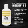 The Curl Suite Curl Controller - Long-Lasting Styling Gel for Curly, Coily, and Wavy Hair, Unisex (8 Oz) view 3