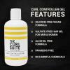 The Curl Suite Curl Controller - Long-Lasting Styling Gel for Curly, Coily, and Wavy Hair, Unisex (8 Oz) view 4