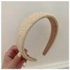ZAHSY Wide Rattan Braided Headbands - Woven Straw Raffia Chunky Bands for Women, Girls, Beach view 1