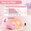 Waxfans Roll On Wax kit,Waxing Kit for Sensitive Skin, Wax Roller, Roll On Wax Warmer for Hair Removal,at Home Waxing Kit for Women men,Soft Wax Heater for Larger Areas of the Body(pink) view 2