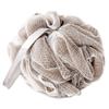 Maison du Savon - Grey Exfoliating Shower Sponge - Soft Body Cleanser for Shower and Bath - Durable and Long Lasting - 12cm view 1