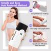 Waxfans Roll on Wax Kit, Hair Removal Waxing Kit, Wax Roller for Larger Areas of the Body, Home Waxing Kit for Women and Men, Sensitive Skin Friendly (White) view 3