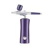 Facial Hydration Spray Gun, Spray Airbrush Set, Portable Facial Makeup Airbrush,with Adjustable Button for Face Skin Care Makeup SPA Model Painting Tattoo.,Purple view 1
