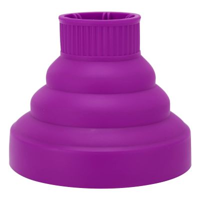 Diffuser Hair Dryer Curly Hair, Silicone Diffuser Attachment Universal Hair Dryer Diffuser Portable Travel Folding Hair Blow Dryer Diffuser Hairdryer()