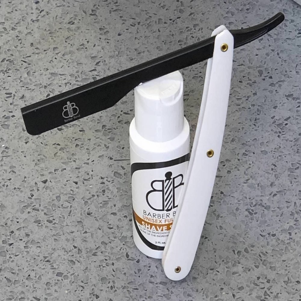 Barber Bond Straight Razor Blade Handle (Tuxedo)