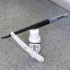 Barber Bond Straight Razor Blade Handle (Tuxedo) view 2