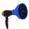 Diffuser Hair Dryer Curly Hair, Silicone Diffuser Attachment Universal Hair Dryer Diffuser Portable Travel Folding Hair Blow Dryer Diffuser Hairdryer(Blue) view 4
