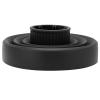 Diffuser Hair Dryer Curly Hair, Silicone Diffuser Attachment Universal Hair Dryer Diffuser Portable Travel Folding Hair Blow Dryer Diffuser Hairdryer(Black) view 4