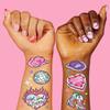 xo Fetti Birthday Decorations Temporary Tattoos - 44 pcs | Fun Bday Girl Party, Older, Wiser, Hotter, HBD, Disco Cowgirl, Hot Girl Bday view 3