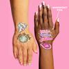 xo Fetti Birthday Decorations Temporary Tattoos - 44 pcs | Fun Bday Girl Party, Older, Wiser, Hotter, HBD, Disco Cowgirl, Hot Girl Bday view 4