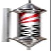 Barber Pole Light LED Rotating Stripes Pole Light Barber Pole Light Barber Shop LED Barbers Pole Rotating Wall Lights Hair Salon Logo Salon Shop Sign Outdoor Waterproof Wall Light