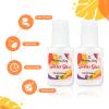 Body Glue for Glitter Tattoos, Eleanore's Diary 10ml*2 Art Glitter Glue, Odourless & Non Toxic, Suit for Skin Chunky Makeup, Beach Parties, Music Festival, Carnival, Cosplay, Summer Holiday, Gemstones view 2