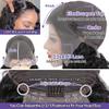 13x4 Deep Wave Lace Front Wigs - Pre Plucked 180 Density - 20 Inch Human Hair Wig view 4