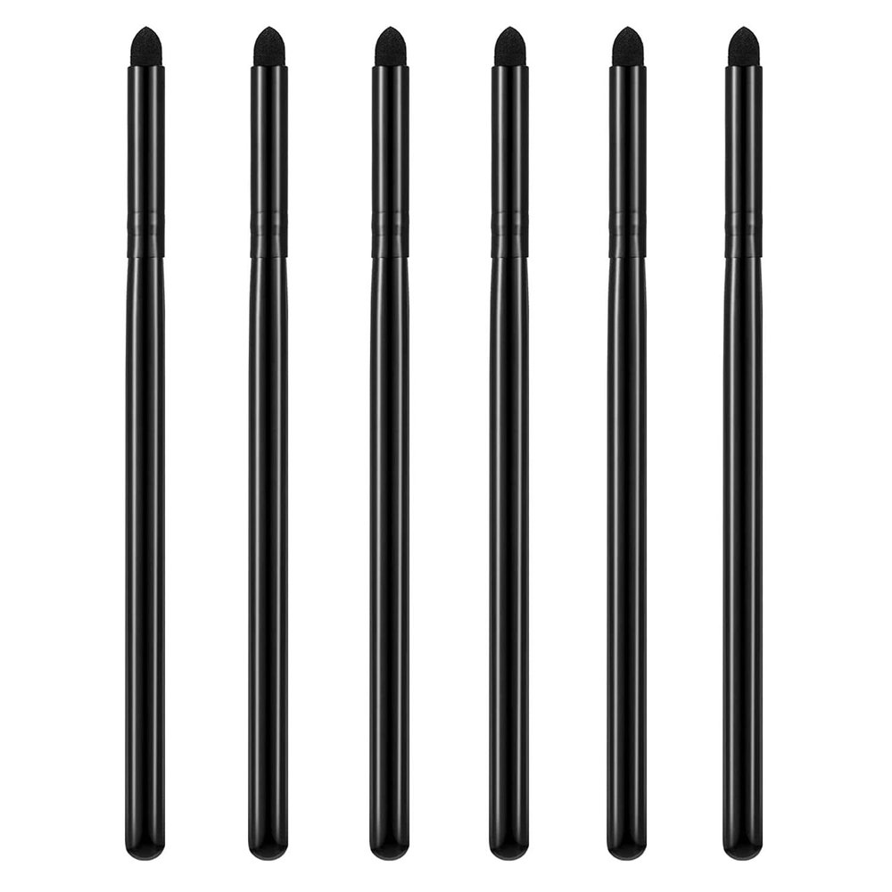 SALOCY Eyeliner Smudge Brush Sponge,5 Pcs Soft Eyeshadow Applicators Blending Brush,Eye Pencil Eyeliner Brush Makeup Tools Y