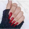 10 packs (200Pcs) / MEGA Set of Solid Color Nail Art, Novice Friendly, Press on Nails Long, Luxury Wear Glossy Pattern Coffin Nails set, Full Cover Salon Fake Nails Art Tips, Acrylic Nails for Women and Girls, with Nail File and Grain Jelly Glue view 3
