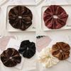 Big Satin Scrunchies for Women, XL Oversized Hair Scrunchies for Thick Hair, Extra Large Soft Silk Pillow Scrunchy, Jumbo Hair Tie for Curly Hair Buns Ponytails, 6 Pack(M) view 3