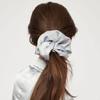 Big Satin Scrunchies for Women, XL Oversized Hair Scrunchies for Thick Hair, Extra Large Soft Silk Pillow Scrunchy, Jumbo Hair Tie for Curly Hair Buns Ponytails, 4 Pack(E) view 4