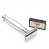 FREED Double Edge Safety Razor with alloy handle and 10 Japanese 6cr13 Stainless Steel Double Edge Safety Razor Blades,It's the best gift for men, fathers,or birthdays view 2