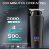 Professional Hair Clippers for Men, Electric Hair Clipper Rechargeable Hair trimmer For Men Shaver Beard Trimmer Men Hair Cutting Machine Beard Barber Hair (Color : With Box) view 2
