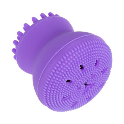 Adorable Octopus Shape Silicone Cleansing Brush Manual Deep Cleansing Gentle Exfoliation Face Brush for Daily Routine