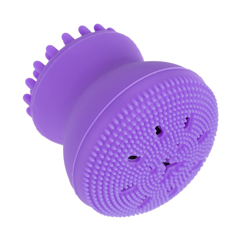 Adorable Octopus Shape Silicone Cleansing Brush Manual Deep Cleansing Gentle Exfoliation Face Brush for Daily Routine
