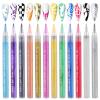 12 Color 3D Nail Art Pens Set, Kalolary Nail Point Graffiti Dotting Pen Drawing Painting Liner Brush for DIY Nail Art Beauty Adorn Manicure Tools view 1