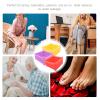 FOMIYES Inflatable Foot Bath Tub: Foot Bath Basin Portable Water Bucket for Soaking Feet Travel Camping Outdoor Washing Vegetables (Random Bottom Pattern) view 4