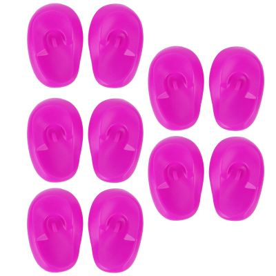 Hair Dye Ear Cover, Ear Cover Protectors For Shower,Hair Dye, Hair Dryer, Bathing, Plastic Ear Shower Reusable Hair Dye Anti Staining Plastic Guard