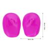 Hair Dye Ear Cover, Ear Cover Protectors For Shower,Hair Dye, Hair Dryer, Bathing, Plastic Ear Shower Reusable Hair Dye Anti Staining Plastic Guard view 3