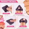 Ainiv 6PCS Air Cushion Makeup Sponges for Foundation, Triangle Powder Puffs with Portable Case, Dry and Wet Makeup Sponges Double-Sided Reuse,Latex-Free Blending Sponge for Foundation,Cream,Concealer view 4