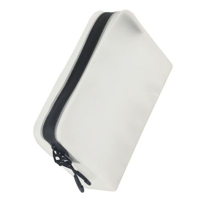 Beavorty Hanging Travel Toiletry Bag Small Cosmetic Pouch Eva Double Zipper Pouch