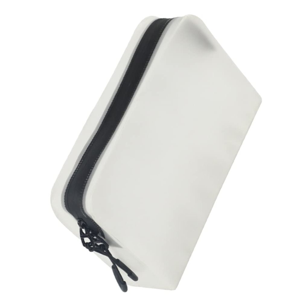 Beavorty Hanging Travel Toiletry Bag Small Cosmetic Pouch Eva Double Zipper Pouch