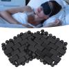 Jade Stone Eye Patch,Jadestone Quartz Eye Mask, Small Cooling Jade Eye Pad Crystal Stone Eye Mask for, Cooling and Relieving Jade Sleep Mask view 1