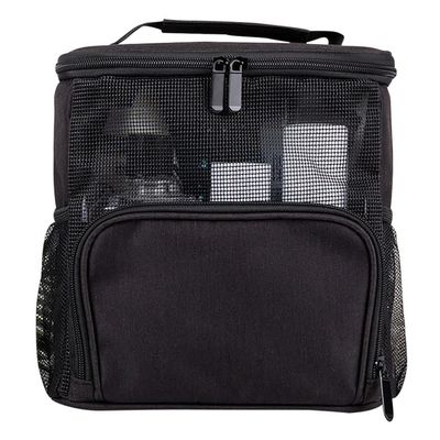 Shower Caddy Dormitory Fits Full Size Bottle Quick Dry Portable Tote Bag Men Ladies Camping Travel Bath Gym College Room Essentials Kids Suitable for Carry, Black, 10116 inch (11918071E9PLLA)