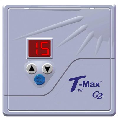 T-Max 3W/G2 - The Industry Standard in-Room Digital Tanning Bed Timer - 15 Minute Max Time