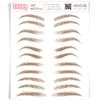 Brows by Bossy Studio & Co Temporary Eyebrow Tattoos Waterproof Eyebrow Stickers, False Tattoos Hair Like Peel Off Instant Transfer Brow variety taupe view 1