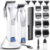 Fagaci Professional Hair Clippers for Men Set Turbo Power with Precise Cutting, Barber Clippers for Hair Cutting, Cordless Hair Clippers and Trimmers Set, Maquina de Cortar Cabello, Haircut Barber Kit view 1